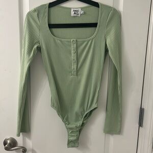 Princess Polly Green Bodysuit